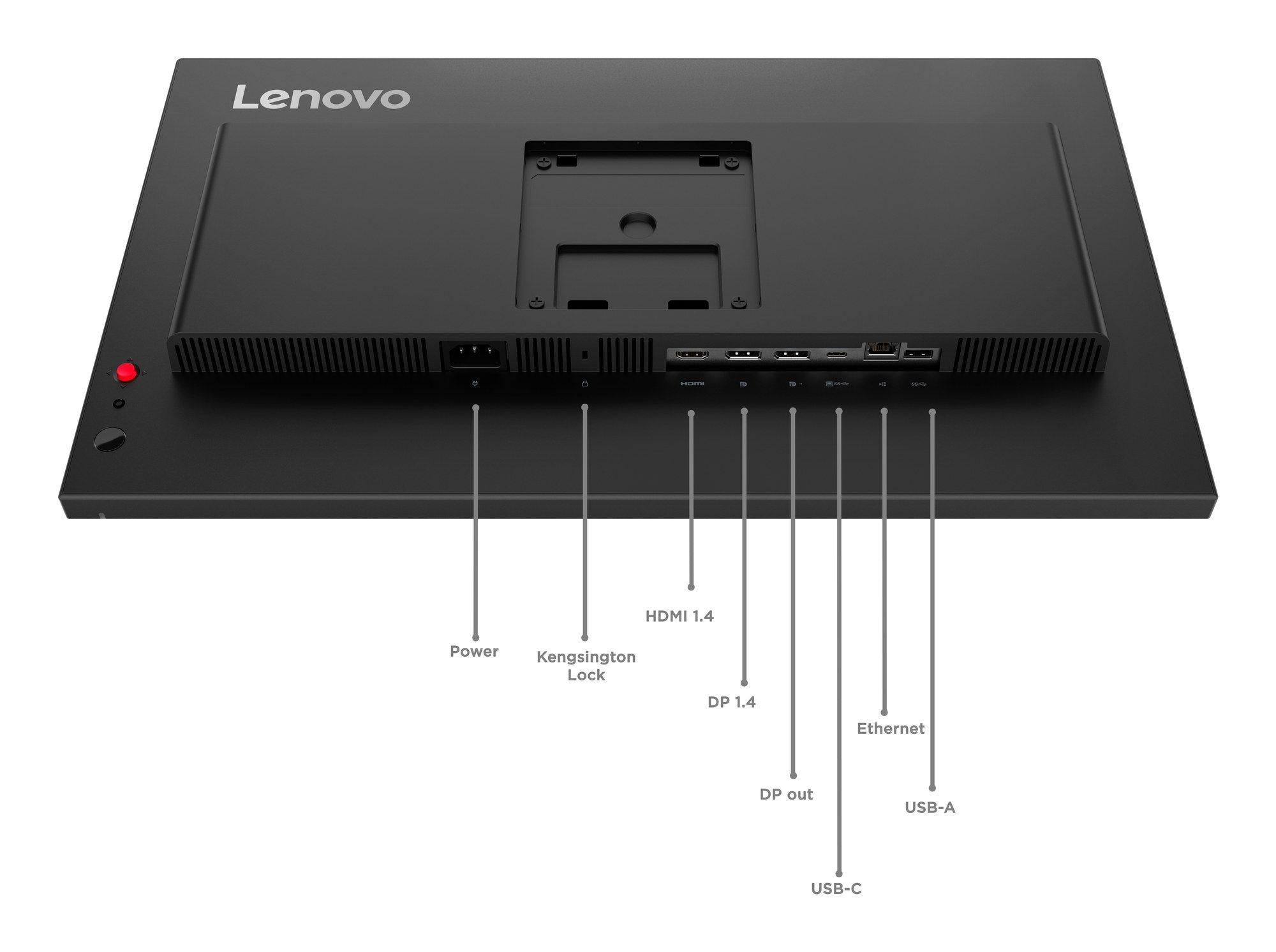 Monitor LENOVO ThinkVision T24D-40 (23,8" - IPS - 120 Hz - Preto), miniatura 13