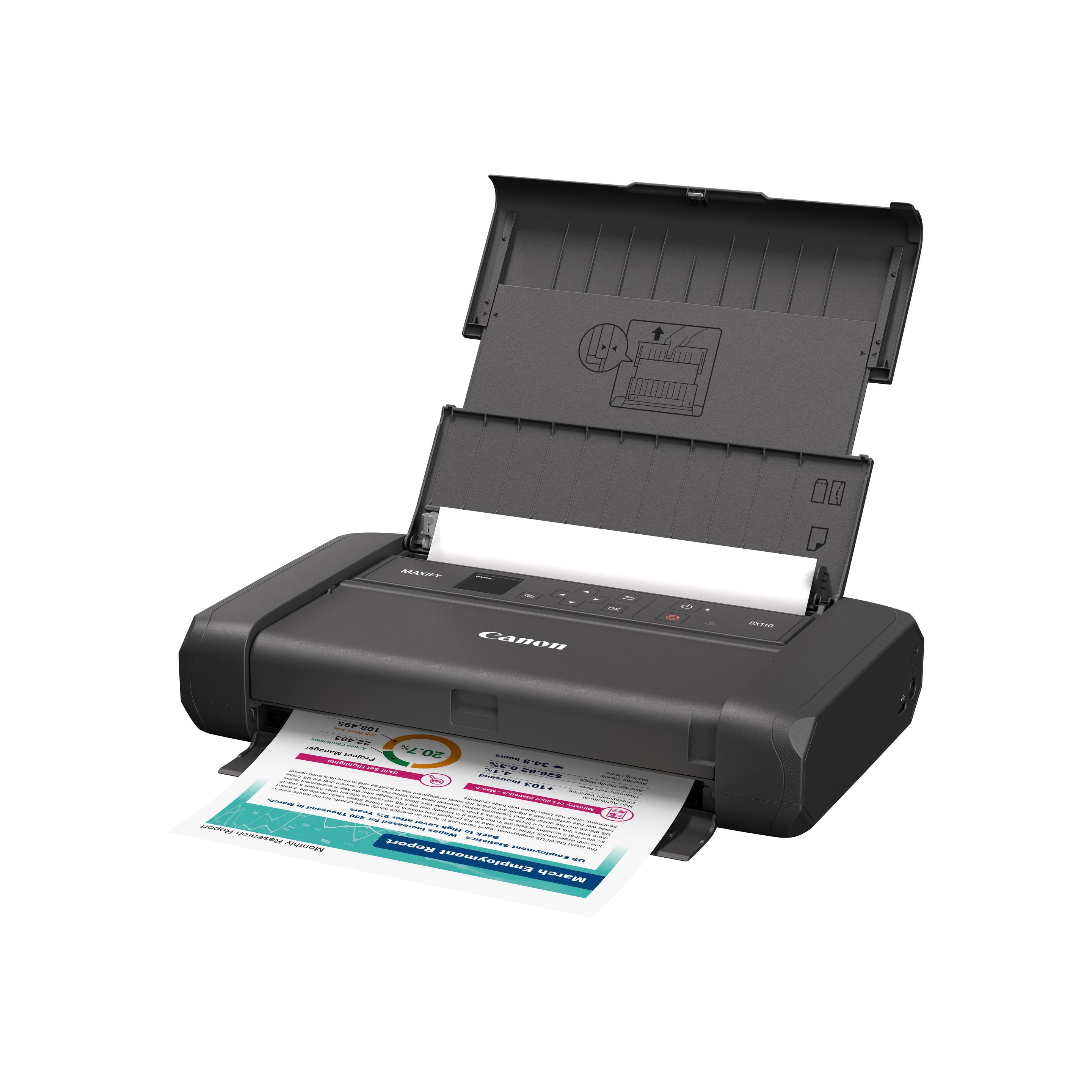 Impressora a Jato de Tinta CANON MAXIFY BX110 (A4 - 50 folhas - Preto) — miniatura 7