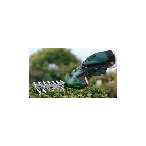 Corta-sebes BOSCH ISIO III (Lâmina 80 mm - Bateria 3,6 V - Preto/Verde), miniatura 2