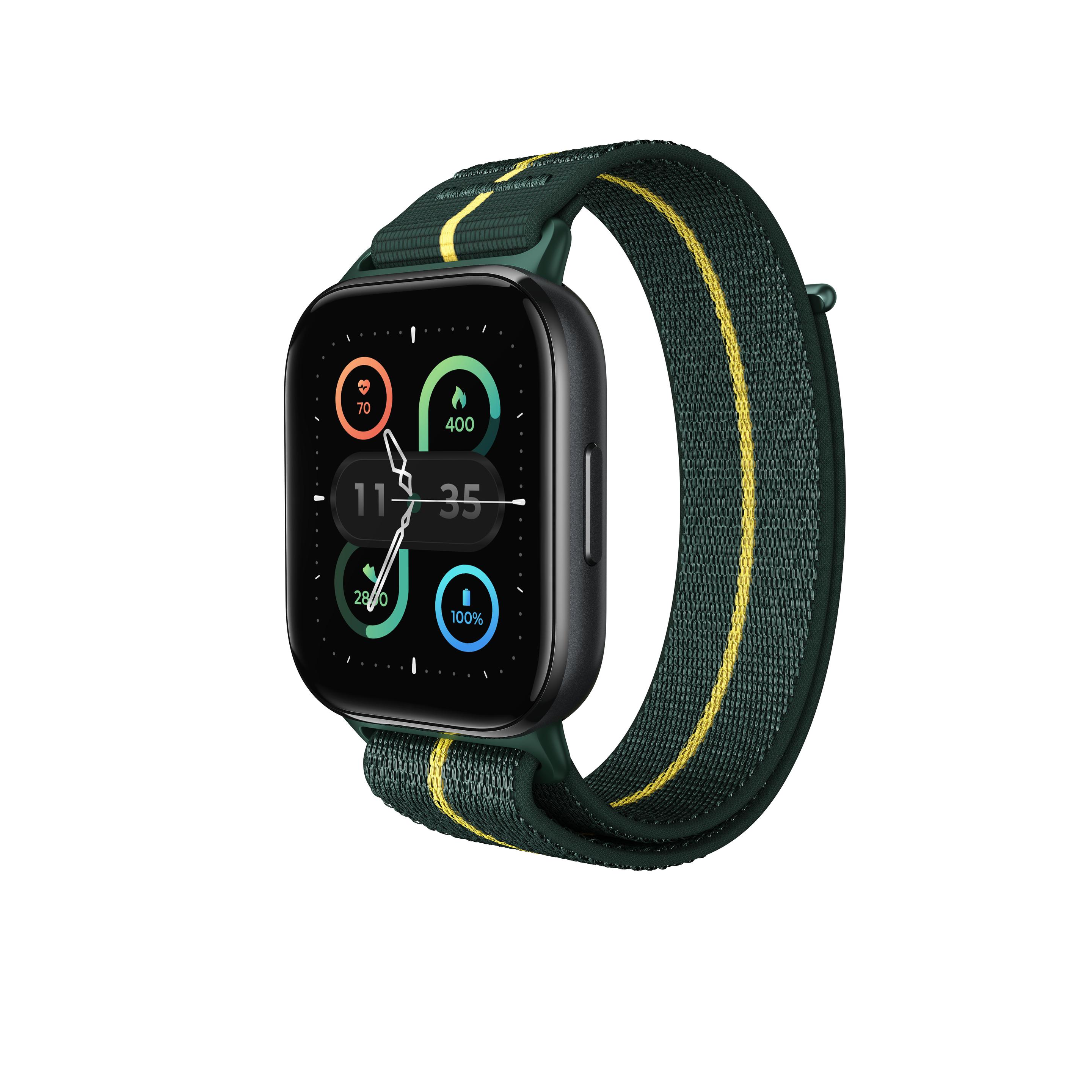 Smartwatch MOTOROLA Moto Watch Fit (OLED 1,9" - Preto/Verde), miniatura 4