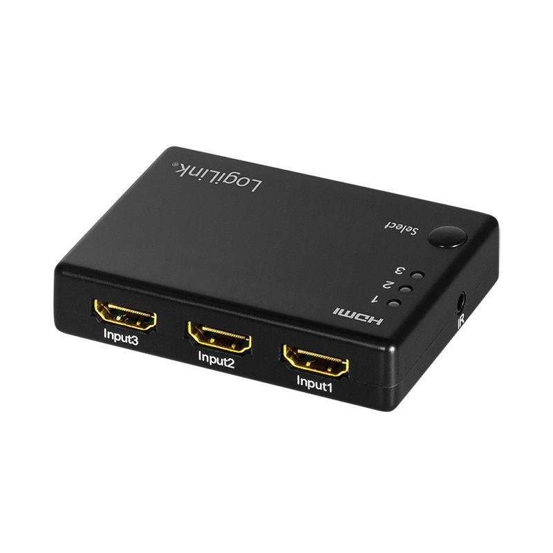Comutador HDMI LOGILINK HD0042 (60 Hz - Preto), miniatura 2