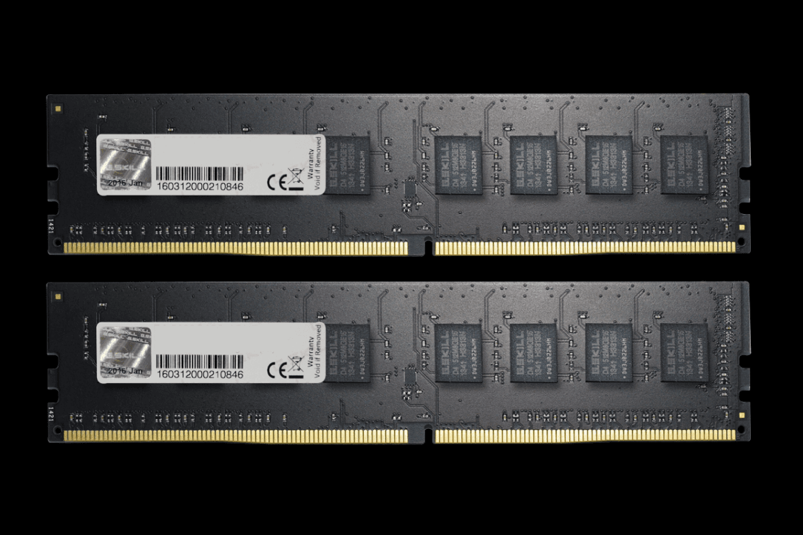 Memória RAM G.SKILL F4-2666C19D-16GNT (2666 MHz - 16 GB - DIMM)