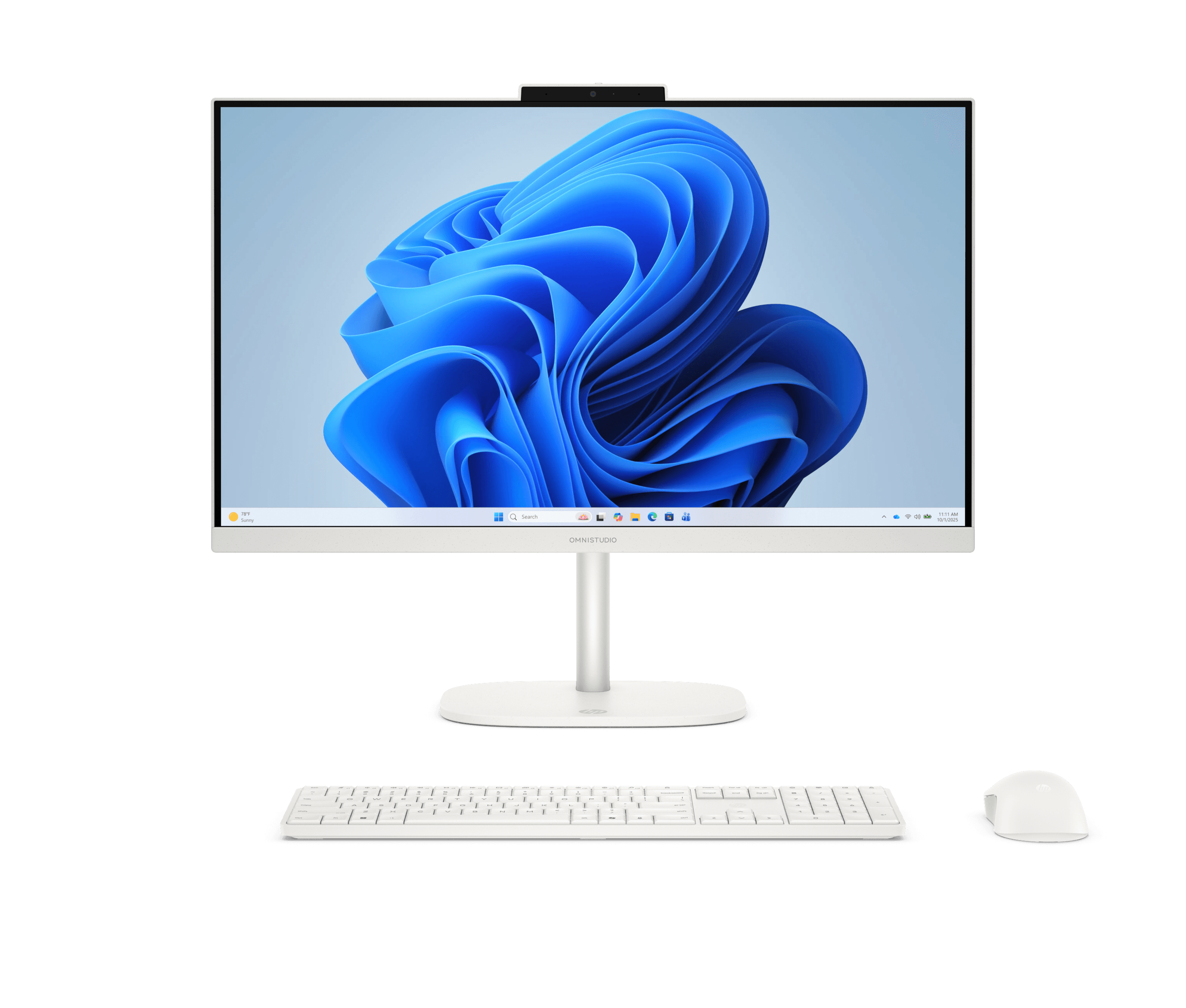 Computador Tudo-em-Um HP OmniStudio 24-cu0050ns (Intel Core 7 240H - 16GB RAM - 512GB SSD - 23,8" Full HD - Branco Algodão)