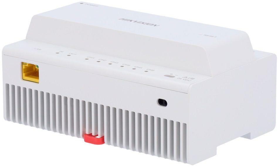 Conversor de 2 Fios para IP HIKVISION DS-KAD706Y (5 canais + 1 canal de 16 W - Branco) — miniatura 3