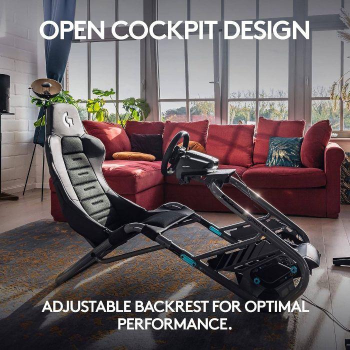 Cadeira Gaming PLAYSEAT G.00320 / Trophy - Logitech G Edition (Universal - Cinzento/Preto) — miniatura 3