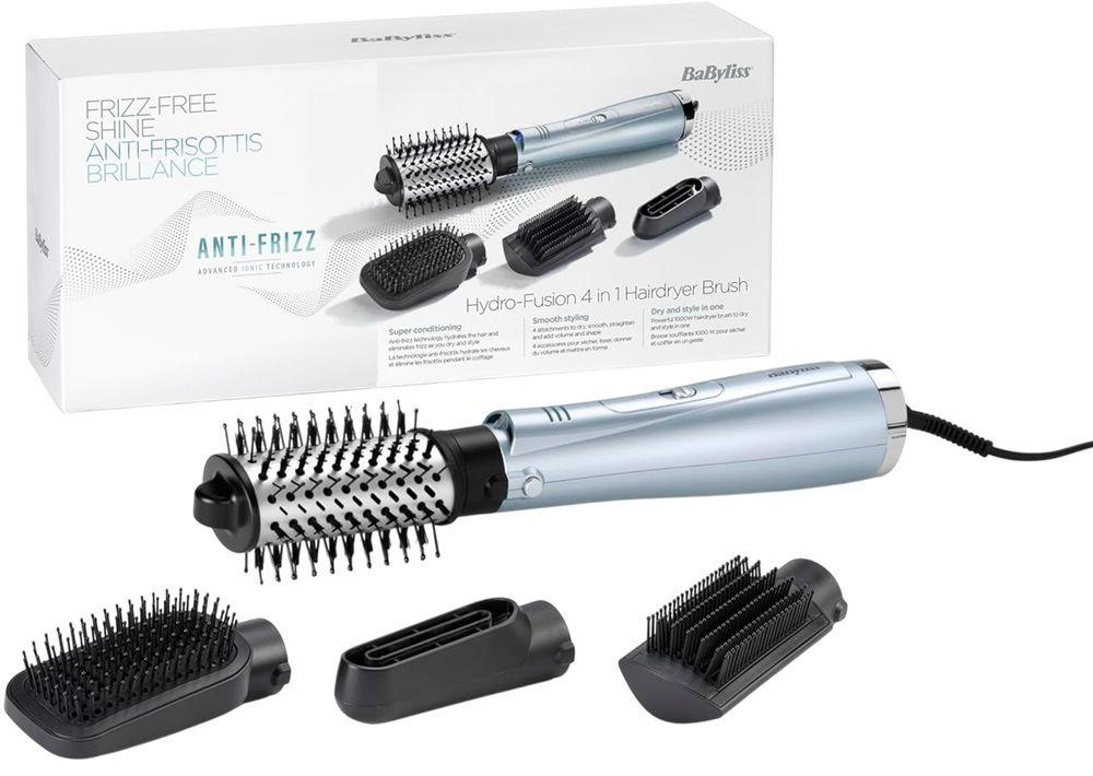 Escova Modeladora de Ar Quente BABYLISS AS774E (Plástico - Cinzento/Prateado) — miniatura 5