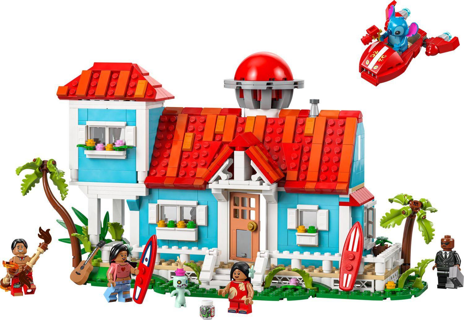 LEGO 43268 Disney Casa da Praia de Lilo e Stitch (9+ anos - 834 peças)