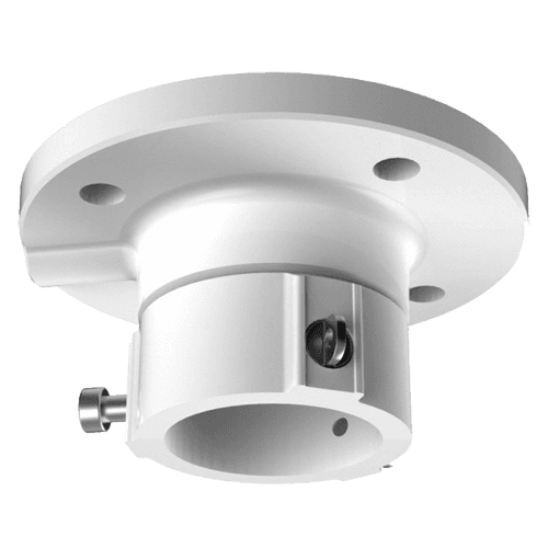 Suporte de Teto para Câmara Dome HIKVISION DS-1663ZJ (Uso Exterior - Liga de Alumínio - Branco)