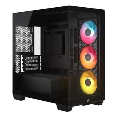 Caixa PC CORSAIR 2800X RS-R ARGB (Micro ATX - ARGB - Preto)
