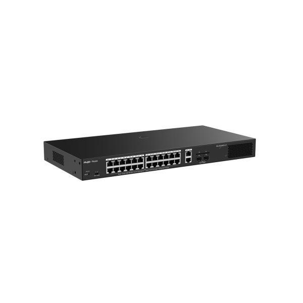 Switch de Rede Gerido REYEE RG-ES228GS-LP (10/100/1000 Mbit/s - 56 Gbit/s - L2 - Preto) — miniatura 3