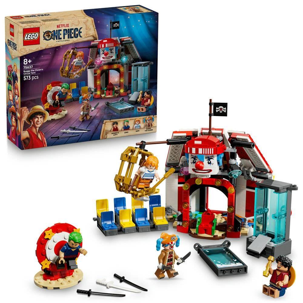 LEGO 75637 One Piece Tenda de Circo do Buggy, o Palhaço (8+ anos - 573 peças), miniatura 3