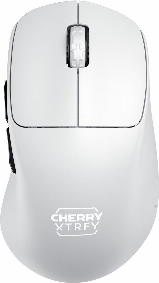 Rato CHERRY XTRFY M64 Pro (Mão direita - 26000 DPI - Ótico - Branco e Preto)
