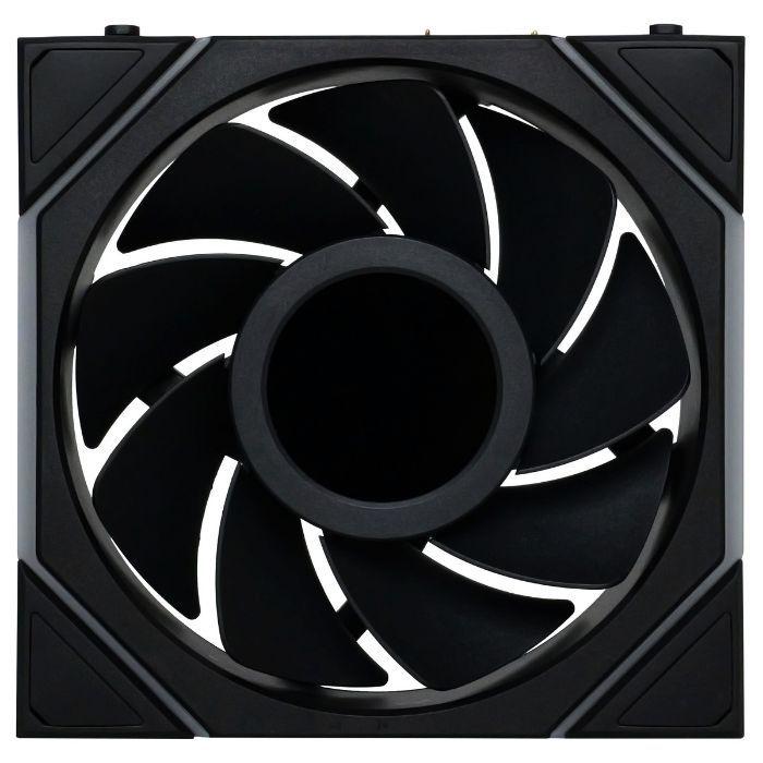 Ventoinhas para Caixa de PC LIAN LI UNI FAN TL-LCD Wireless Reverse 120 (Poliéster termoplástico - Preto) — miniatura 3