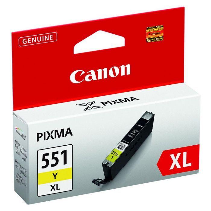 Tinteiro CANON CLI-551XL (715 páginas - Canon PIXMA MG6350 - Amarelo) — miniatura 3