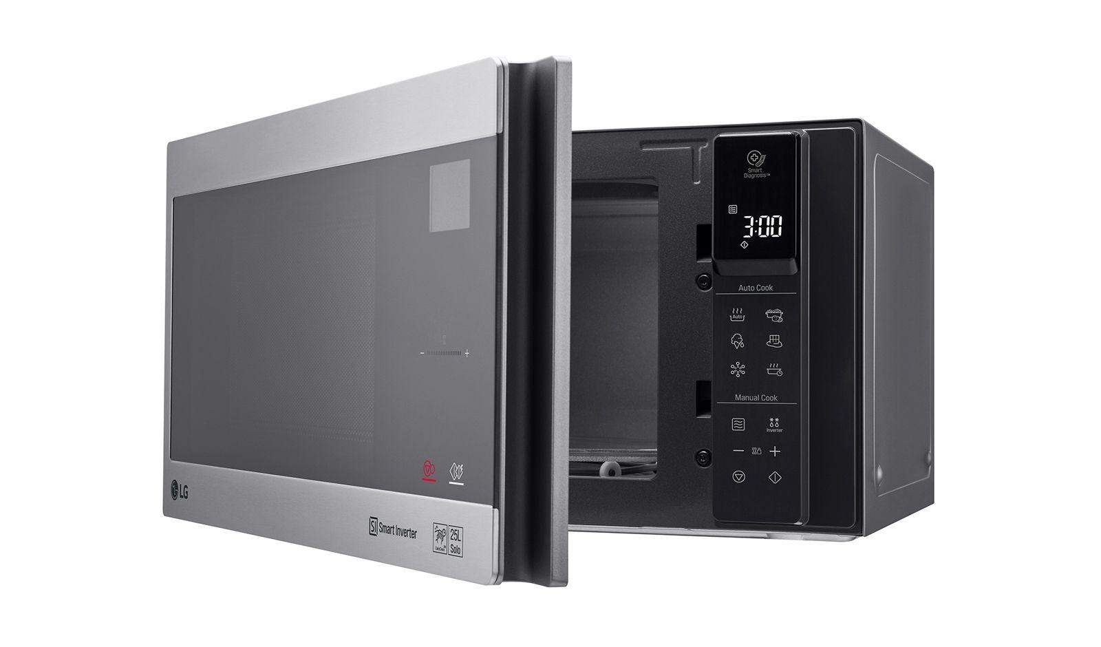 Micro-ondas de Bancada LG MS2595CIS (1000 W - 25 l - Toque - Prateado/Inox) — miniatura 4