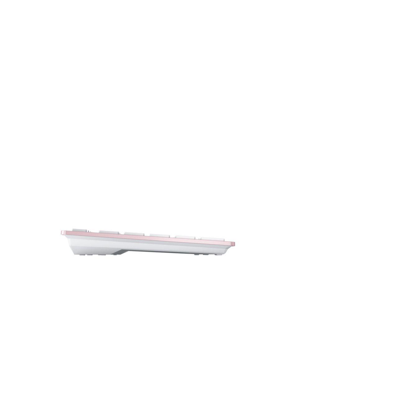 Teclado CHERRY KW 7100 Mini BT JK-7100DE-19 (Alemão - Teclas tesoura - Em linha reta - Rosa), miniatura 2