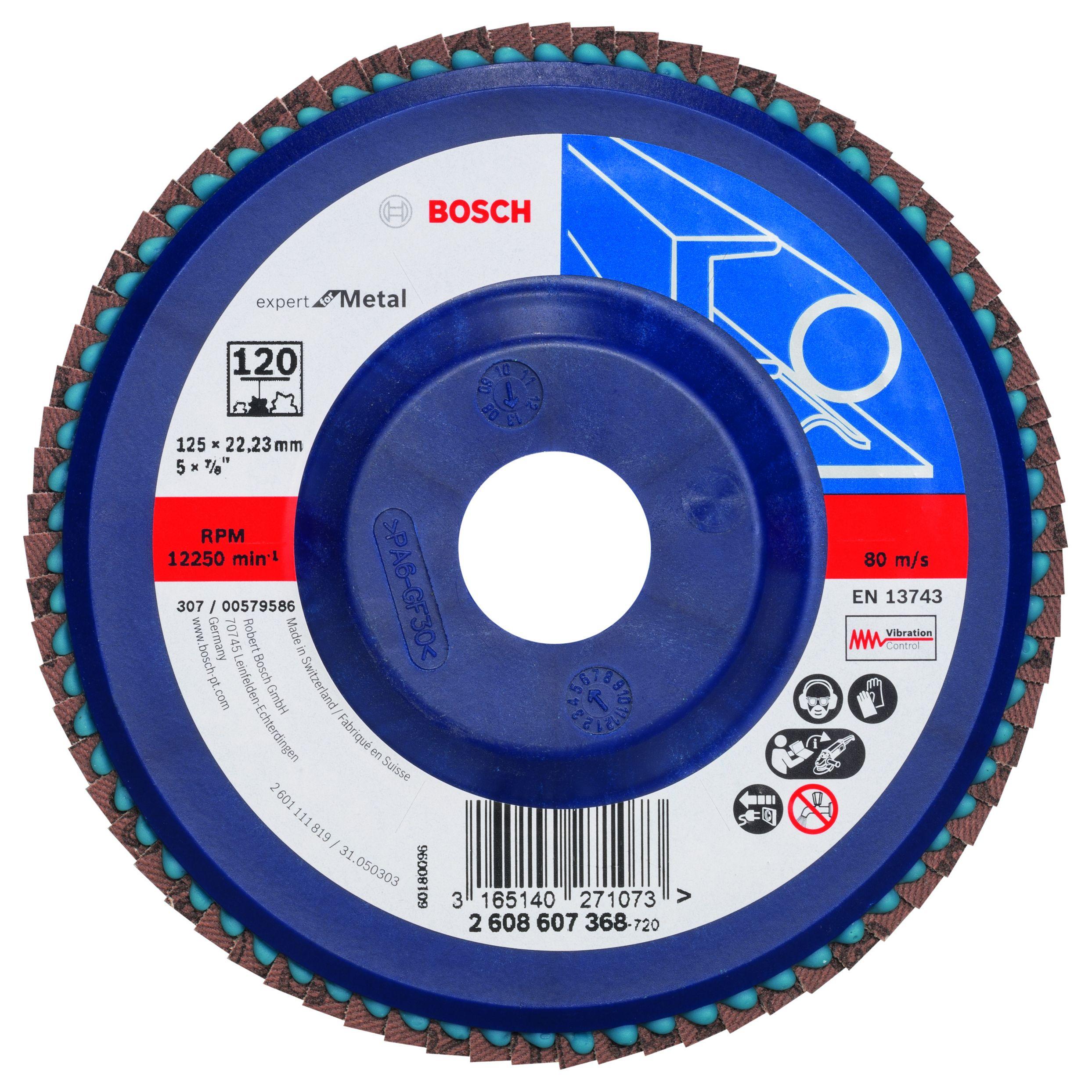 Disco de Lixa em Lamelas BOSCH X551 (125 mm), imagem 1