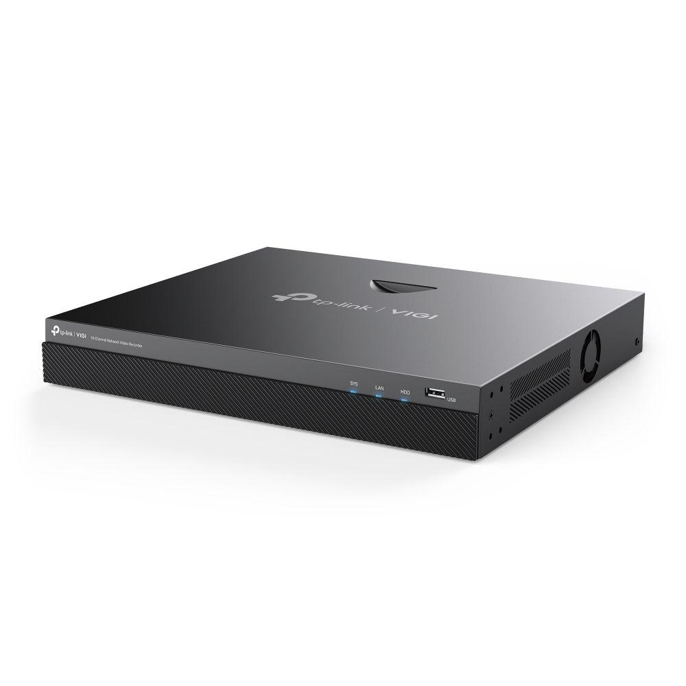 Gravador de Vídeo em Rede TP-LINK VIGI NVR2016H (16 Canais - 2 HDD - Preto), miniatura 2