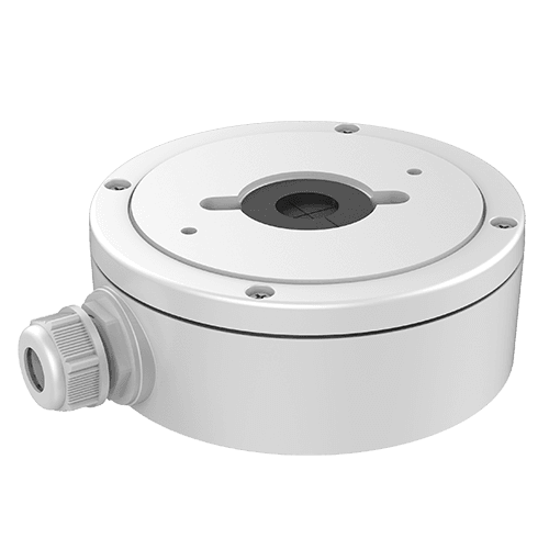 Caixa de Derivação HIKVISION DS-1280ZJ-DM22 (53,4 mm de altura - Diâmetro 137 mm - Branco)