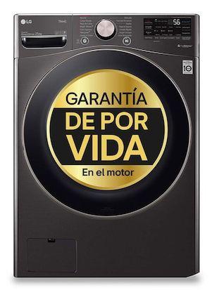 Máquina de Lavar Roupa Independente LG F0P3CYV2E (1000 RPM - B - 61 l - Preto)