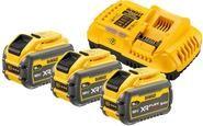 Kit de Baterias DEWALT DCB118X3-QW (3 x 9 Ah - 54 V/18 V)
