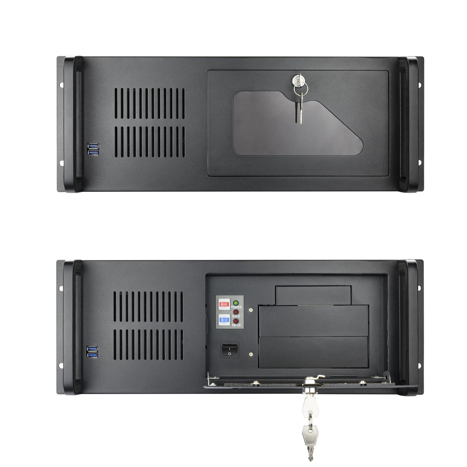 Caixa PC Rack TOOQ RACK-406N-USB3 (2 x USB 3.0 - Rack de pendurar na parede - Preto) — miniatura 3