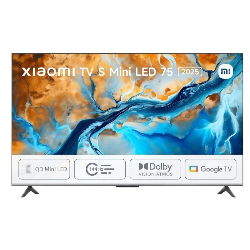 Televisão XIAOMI TV S Mini LED 75 (2025) (75" - 4K Ultra HD - Mini LED - Preto)