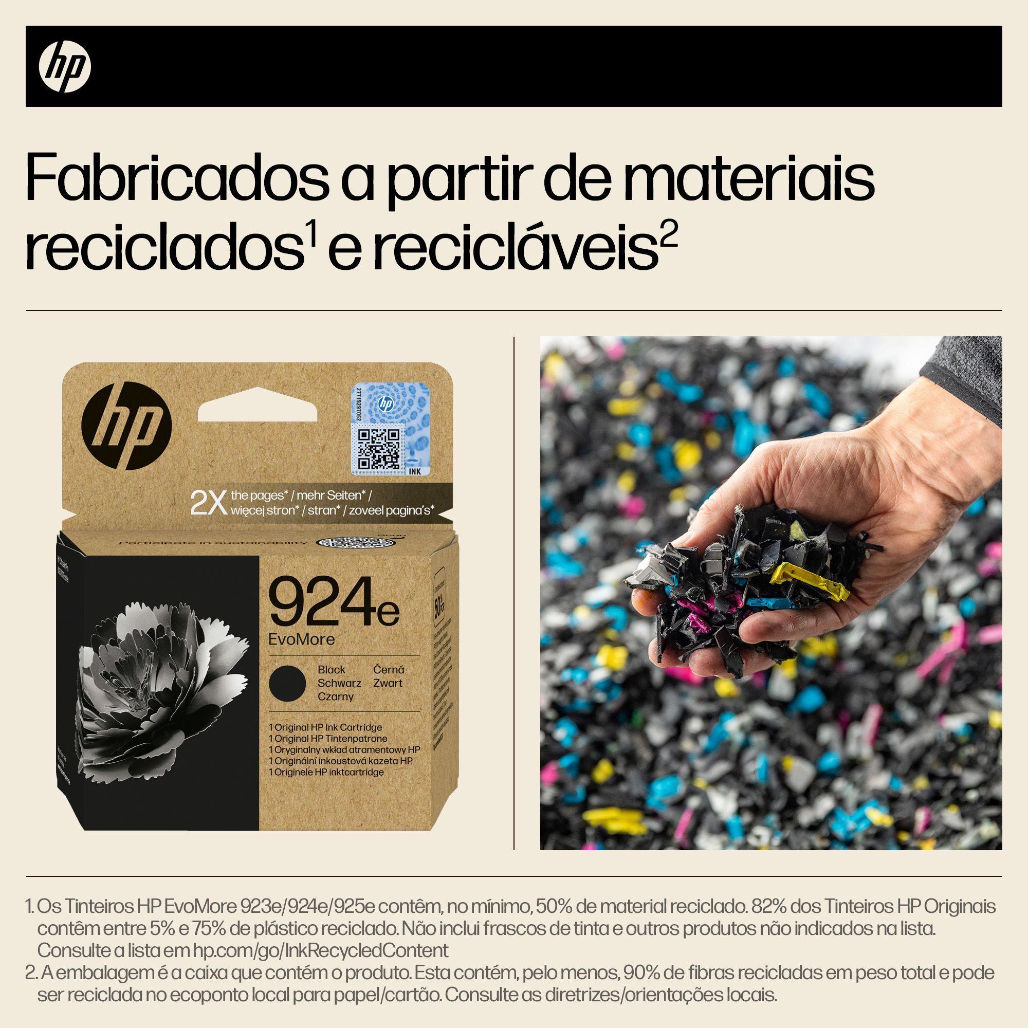 Tinteiro HP 924e (1000 páginas - Preto), miniatura 2