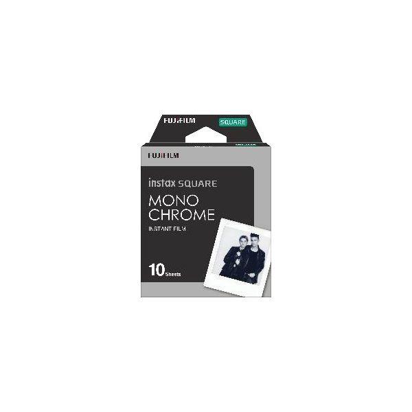 Filme Fotográfico Instantâneo FUJIFILM Instax Square Monochrome (10 folhas - 62 x 62 mm)