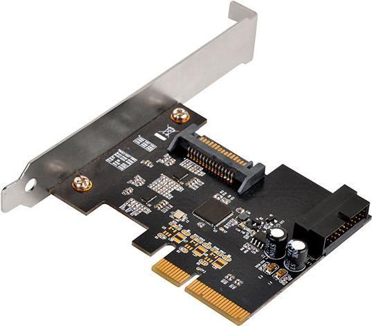 Placa Controladora USB SILVERSTONE SST-ECU04-E (Perfil baixo)
