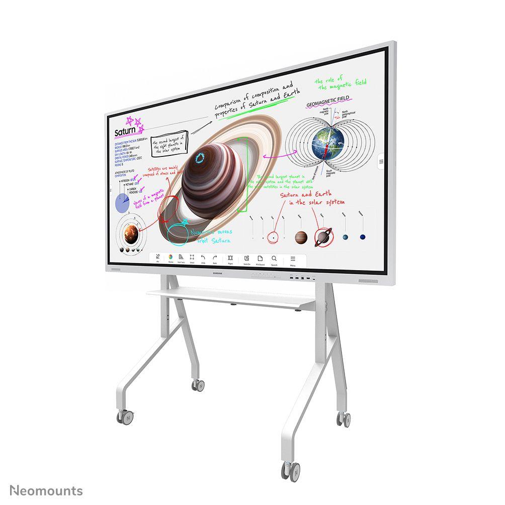 Suporte de Chão para TV NEOMOUNTS FL50-525WH1 (2,18 m - 76 kg - 55" - Branco), miniatura 3