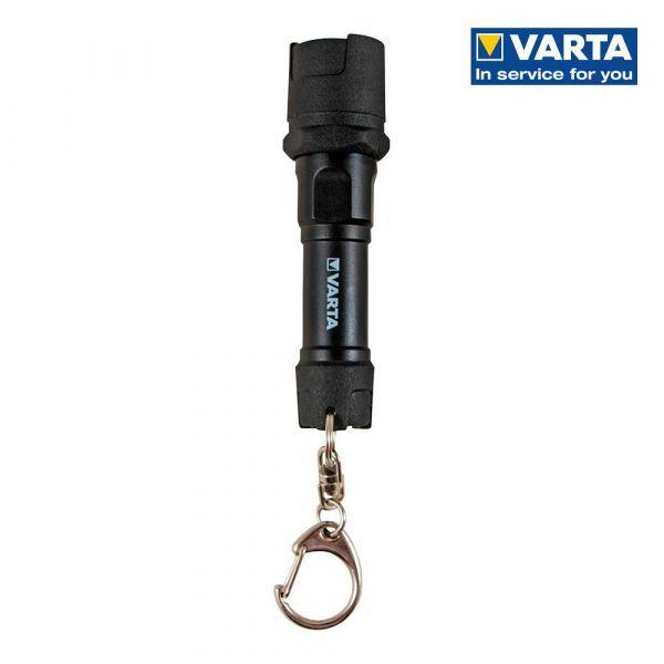 Lanterna de Porta-Chaves VARTA Indestructible Key Chain Light 1AAA (12 lm - Preto)