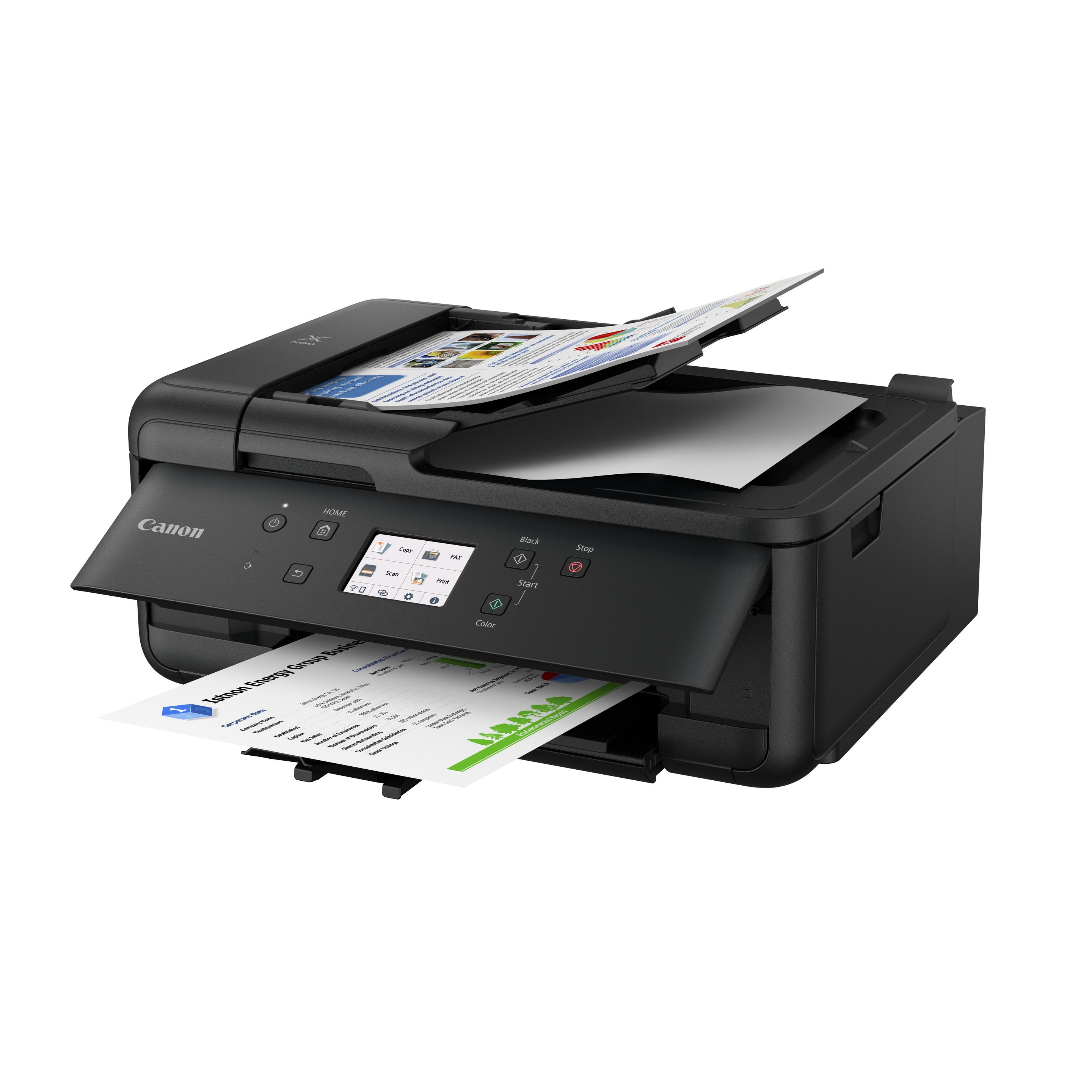 Impressora Multifunções CANON PIXMA TR7650 (A4 - Impressão a cores - 100 folhas - Preto) — miniatura 4