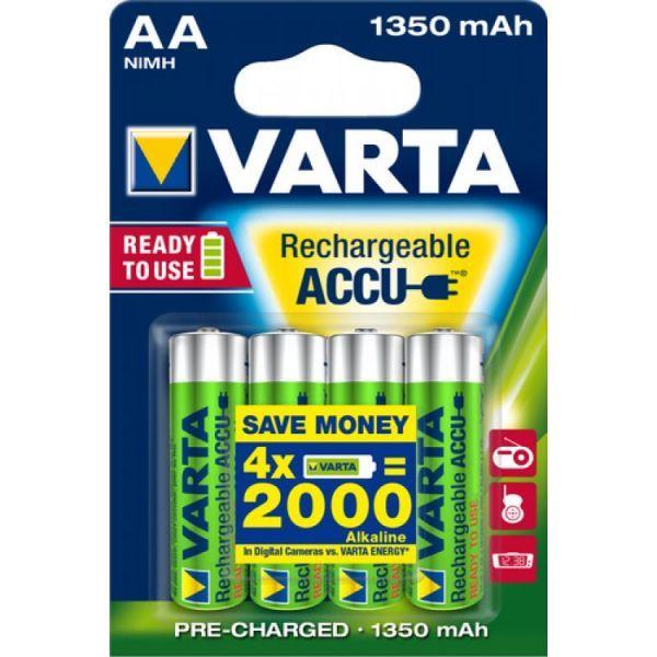 Pilhas Recarregáveis VARTA Recharge Accu Power AA HR6 (Verde), miniatura 2