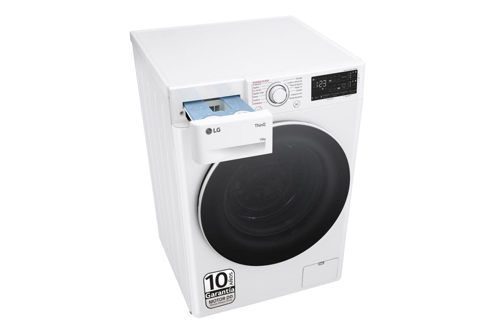 Máquina de Lavar Roupa Independente LG F4WR5510A0W (1360 RPM - A - 52 l - Branco), miniatura 4