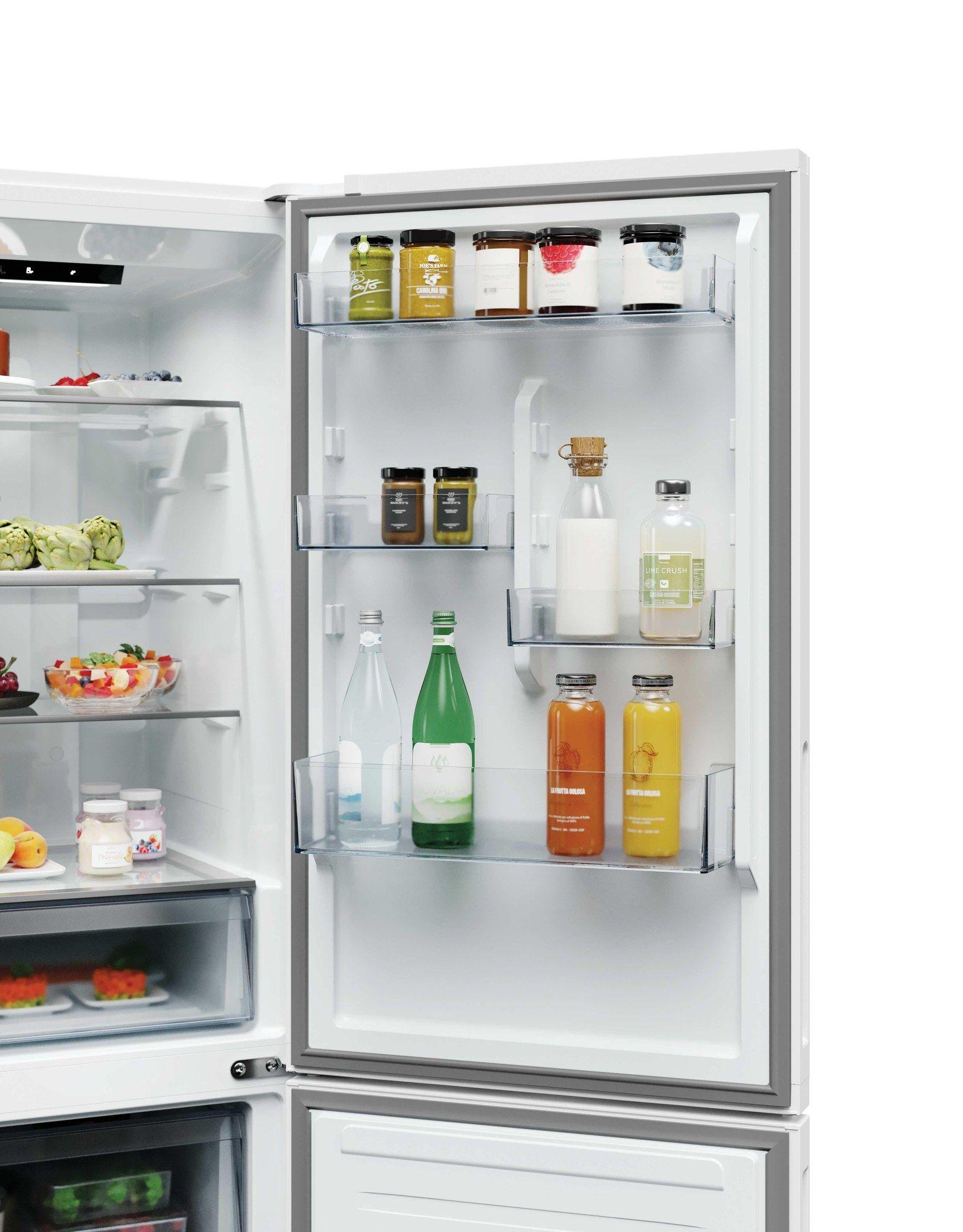 Frigorífico Combinado Independente CANDY City Fresco 300 CNCQ2T618CW (355 l - hOn - 185x59,5x66,7 cm - Branco) — miniatura 11