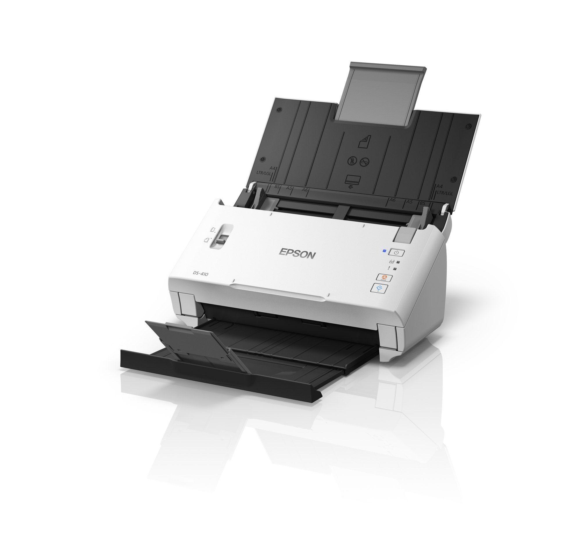 Digitalizador de Alimentação por Folhas EPSON WorkForce DS-410 (USB 2.0 - Preto e Branco) — miniatura 11