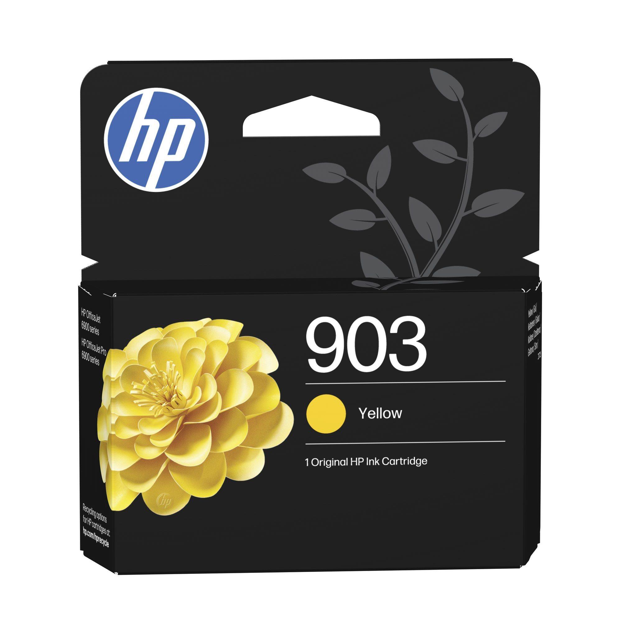 Tinteiro HP 903 T6L95AE (315 páginas a cores - Amarelo)