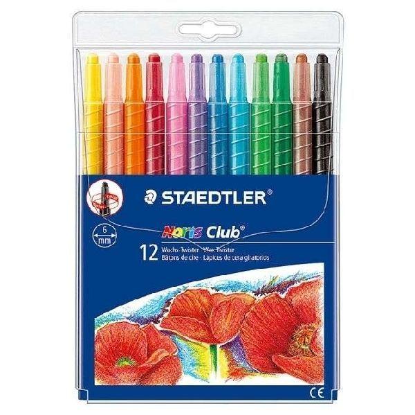 Ceras de Colorir Giratórias STAEDTLER Noris 221 NWP12 (Cores Sortidas), miniatura 2