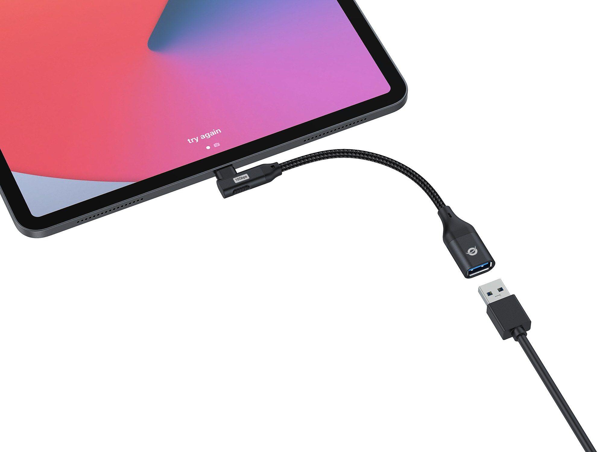 Adaptador USB-C para USB-A CONCEPTRONIC ABBY19B (USB-A - USB-C - Preto), miniatura 5