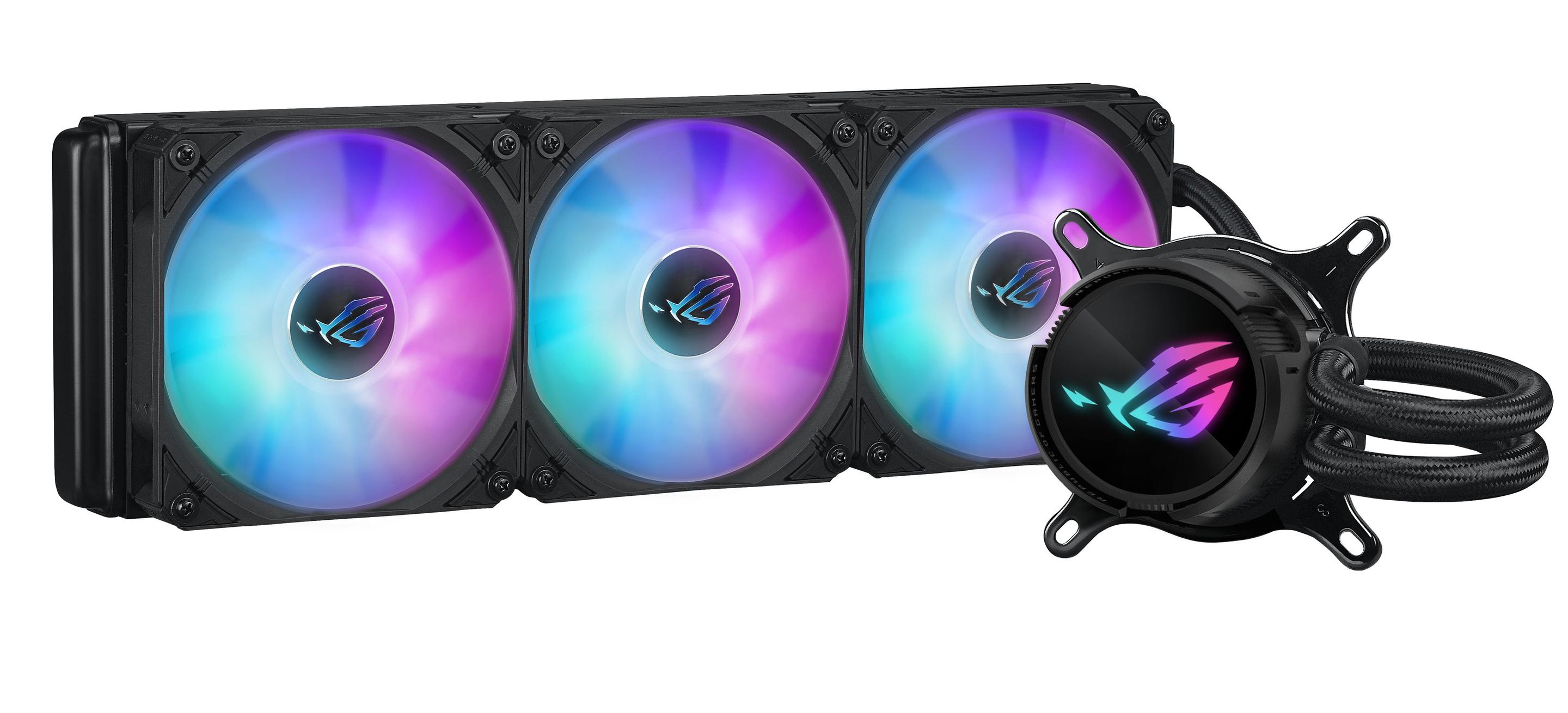 Sistema de Refrigeração Líquida All-in-One ASUS ROG Strix LC III 360 ARGB (12 cm - 2200 RPM - Multi - Preto), miniatura 3