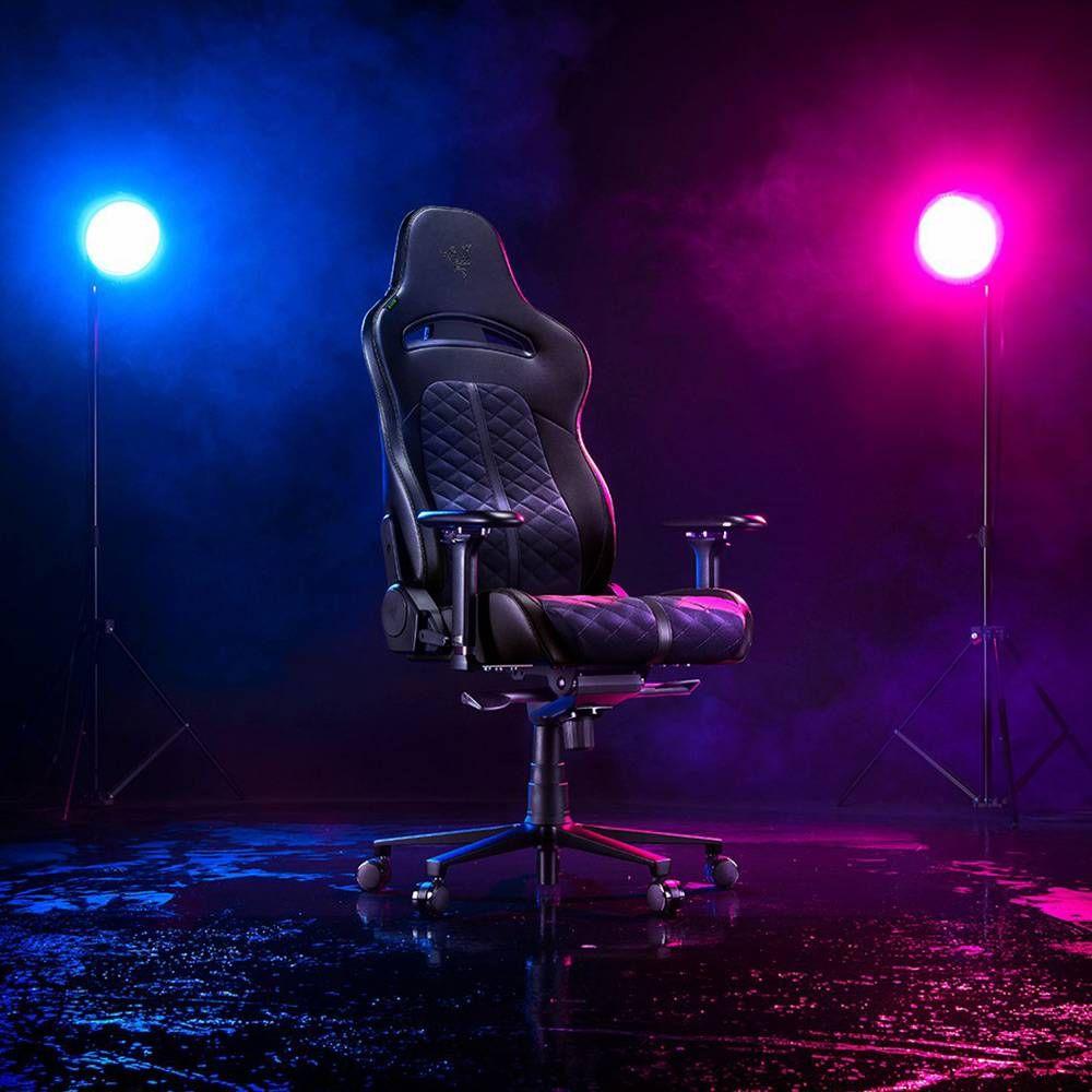 Cadeira Gaming RAZER Enki (136 kg - 138 cm - 90-152 ° - Preto), miniatura 3