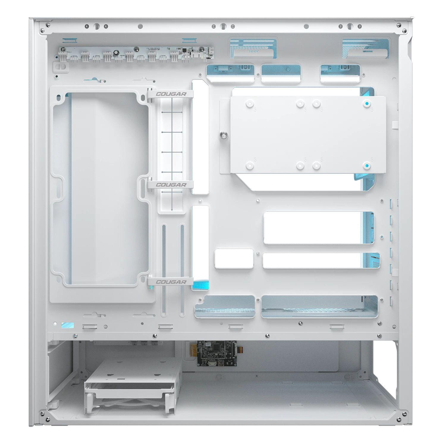 Caixa de Computador COUGAR CFV235 Mesh Vision CGR-2DA4W-MV (Midi Tower, Ecrã LCD 9,16" - Branco) — miniatura 7