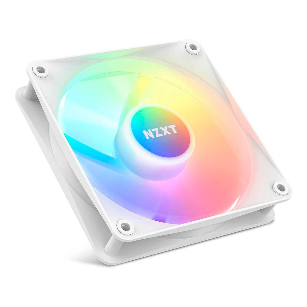 Ventoinha para Caixa de PC NZXT F120 RGB Core (Plástico - Branco)