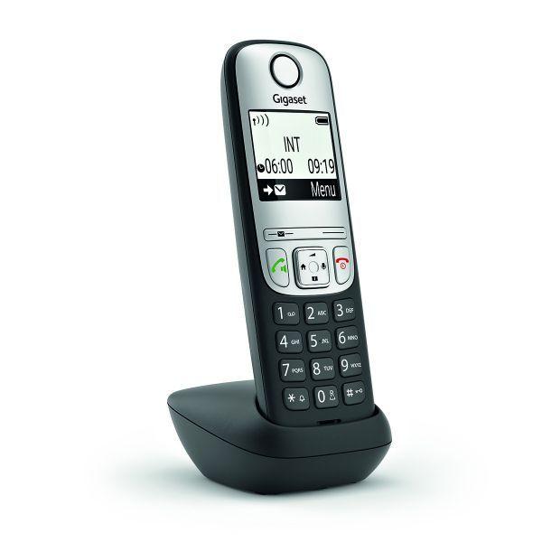 Telefone Sem Fios GIGASET A690 HX (DECT - Ecrã de 2" - Preto/Prateado), miniatura 2