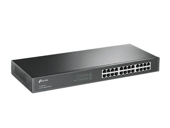 Switch TP-LINK TL-SG1024 (Gigabit Ethernet - 48 Gbit/s - Preto), miniatura 2