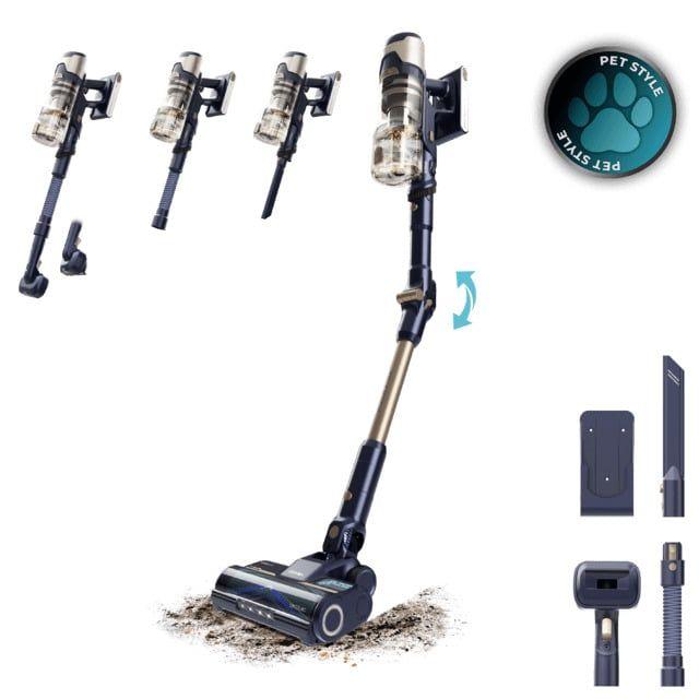 Aspirador Vertical CECOTEC Conga Rockstar RS80 Pet Flex Detect (600 W - 28 000 Pa - 0,7 l)