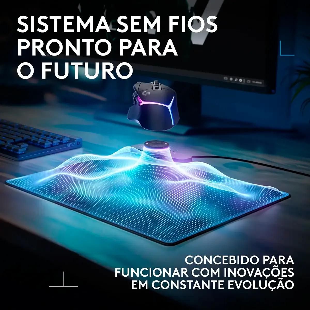 Tapete de Rato LOGITECH Powerplay 2 Gaming (USB Type-A - Preto) — miniatura 4