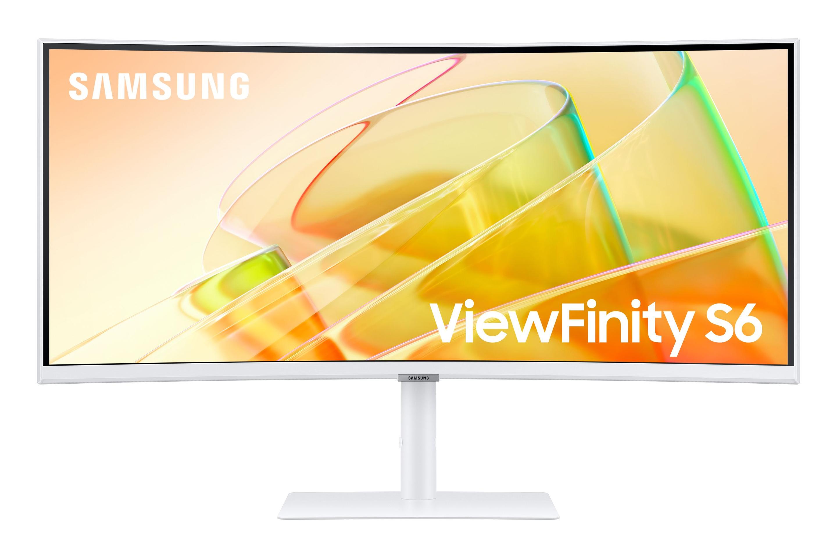 Monitor SAMSUNG ViewFinity S65TC LS34C650TAUXEN (34" - VA - 100 Hz - Branco)