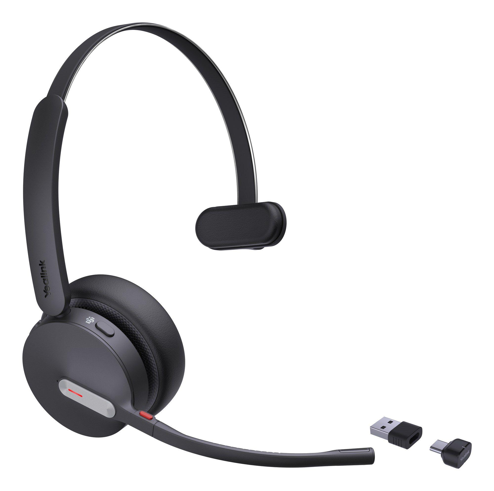Headset YEALINK BH70 Mono Teams USB-C/A (Monofónico - Sem fios - Supra-aural - Preto), miniatura 2